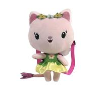 CyP Brands Gabby - Mochila Infantil, Diseño Hadygata de Peluche, con Cintas Ajustables y Desmontables, Color Rosa, Producto Oficial
