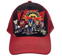 CyP Brands- Sonic- Gorra, Visera, Beisbolera, Gorros, Color Negro, Producto Oficial