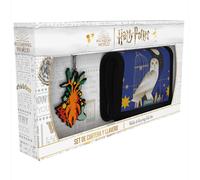 Cypbrands harry potter- set de regalo, llavero y cartera, pack regalo,
