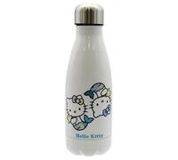 CYPBRANDS Hello Kitty, Sanrio, Botella, Botella de Agua, Bidón, Cantimplora, Horóscopo, Piscis, 550 ml, Color Blanco, Producto Oficial