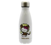 CyP Brands- Hello Kitty, Sanrio, Botella, Botella de Agua, Bidón, Cantimplora, Horóscopo, Leo, 550 ml, Color Blanco, Producto Oficial