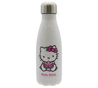 CYPBRANDS Hello Kitty, Sanrio, Botella, Botella de Agua, Bidón, Cantimplora, Horóscopo, Virgo, 550 ml, Color Blanco, Producto Oficial