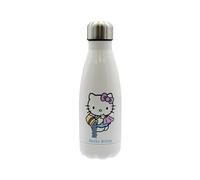 CyP Brands- Hello Kitty, Sanrio, Botella, Botella de Agua, Bidón, Cantimplora, Horóscopo, Acuario, 550 ml, Color Blanco, Producto Oficial
