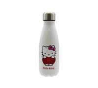 CyP Brands- Hello Kitty, Sanrio, Botella, Botella de Agua, Bidón, Cantimplora, Horóscopo, Cáncer, 550 ml, Color Blanco, Producto Oficial