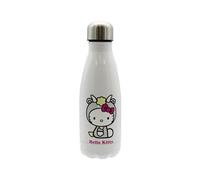 CyP Brands- Hello Kitty, Sanrio, Botella, Botella de Agua, Bidón, Cantimplora, Horóscopo, Capricornio, 550 ml, Color Blanco, Producto Oficial