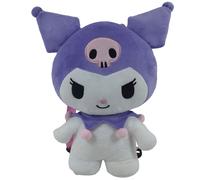 CYPBRANDS Hello Kitty, Sanrio, Kuromi, Mochila, Peluche, Bolsos, Figura 3D, Color Morado, Producto Oficial
