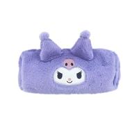 CYPBRANDS Hello Kitty, Sanrio, Kuromi, Portatodo, Estuche, Peluche, Color Morado, Producto Oficial