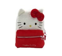 CyP Brands Mochila Hello Kitty (Sanrio) de peluche color blanco – Producto oficial
