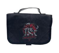 Dragones y Mazmorras- Neceser, Viaje, Bolsa de Aseo, Neceser de Colgar, Plegable, Neceser Colgante, Gancho, Color Negro, Producto Oficial (CyP Brands)
