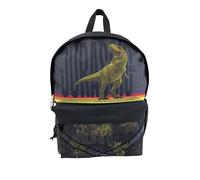 Jurassic World- Mochila juvenil, Adaptable a carro, Roar, Color gris, Producto oficial (CyP Brands)