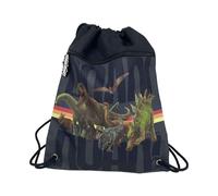 CyP Brands Mochila saco Jurassic World - Multicolor, Extraescolares, Producto Oficial