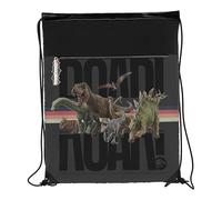 Jurassic World- Mochila saco, Mochila cuerdas, Extraescolares, Material escolar, Multicolor, Producto Oficial (CyP Brands)