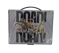 Jurassic World- Set de papelería, Manualidades, Dibujo, Pintura, Multicolor, Producto Oficial (CyP Brands)