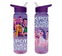 K-Pop Demon Hunters Huntr/X Plastic Drinks Bottle, 700 ml, Official Licensed Goo