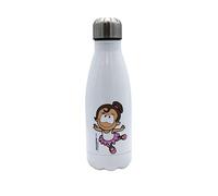 CYPBRANDS Me Humanity- Botella, Bidón de agua, Botellas de agua, Cantimplora, Personaje Bailarina, Color Blanco, Producto Oficial