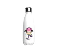 CYPBRANDS Me!Humanity Botella Blanca de Acero 550ml Patinadora