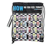 Me Humanity- Mochila saco, Bolsa extraescolares, Mochila con cuerdas, Mutlicolor, Producto Oficial (CyP Brands)