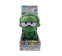 CYPBRANDS Me Humanity- Peluche, Muñeco de Peluche, Personaje Tranquilo, Color Verde, Producto Oficial