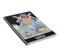 Cypbrands mochilas, cuaderno folio 80 hojas pokémon squirtle unisex n