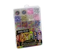 CYPBRANDS Maletín de 600 pcs para Crear Tus Pulseras Rainbow High, Varios