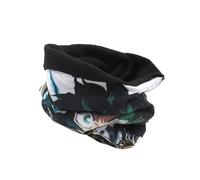 CYPBRANDS My Hero Academia- Bufanda Tubular para Cuello, Verde y Negro, Talla Única, Producto Oficial