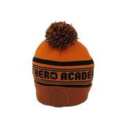 CYPBRANDS My Hero Academia- Gorro, Sombreros, Gorras, Punto, Color Naranja, Producto Oficial