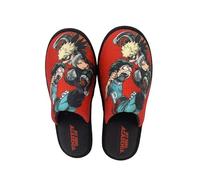 CYPBRANDS My Hero Academia- Zapatillas de casa, Pantuflas, Calzado para casa, Talla 42/43, Color Amarillo, Producto Oficial