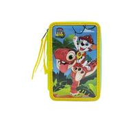 CYPBRANDS Paw Patrol, Plumier, Estuche de 3 Pisos, Material Escolar, Multicolor, Producto Oficial