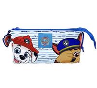 CYPBRANDS Paw Patrol, Portatodo Triple, Estuche, Hide and Seek, Material Escolar, Preescolar, Multicolor, Producto Oficial