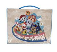 Paw Patrol- Set de actividades, Manualidades, Material de dibujo, Actividades creativas, Multicolor, Producto Oficial (CyP Brands)