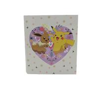 CYPBRANDS Pokémon, Carpeta, Archivador, Carpesano, Carpeta con Anillas, Colección Flowers, Color Crema, Producto Oficial