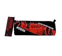 CYPBRANDS- Pokémon- Estuche cilíndrico, Portatodos, Material Escolar, Charizard, Estuche, Color Negro, Producto Oficial