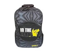 CyP Brands -Pokémon- Mochila adaptable a carro, Mochila casual, Mochila escolar, Pikachu, Color Gris, Talla Única, Producto Oficial