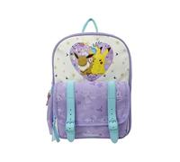 CyP Brands- Pokémon, Mochila, Bolsos, Material Escolar, Backpack Color Morado, Producto Oficial
