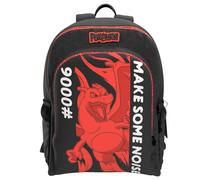 CyP Brands Mochila escolar Pokémon Charizard, adaptable a carro, negro, producto oficial