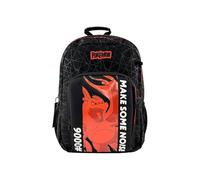 CYPBRANDS-Pokémon-Mochila escolar, Mochila, Adaptable a carro, Material escolar, Backpack, Charizard, Color Negro, Producto Oficial
