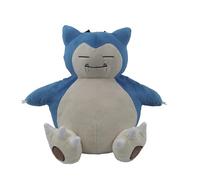 CyP Brands Pokémon - Mochila Infantil, Diseño Snorlax de Peluche, con Cintas Ajustables y Desmontables, Color Azul, Producto Oficial