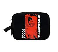 CYPBRANDS- Pokémon- Neceser, Bolsa de Viaje, Bolsa de Aseo, Unisex, Color Negro, Zapatillero, Charizard, Producto Oficial