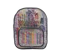 Rainbow High- Set de actividades, Dibujo, Mochila, Lápices, Rotuladores, Pegatinas, Sellos, Pintura dedos, Multicolor, Producto Oficial (CyP Brands)