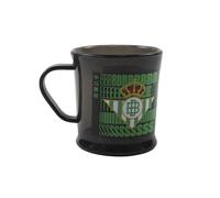CYPBRANDS Real Betis Balompié, Taza Tránslucida, Taza Oficial para Té o Café, Desayunos Divertidos, Color Verde, Producto Oficial