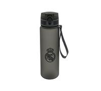 Botella REAL MADRID Acero 650 ml. Termo Negro Mate