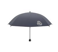CyP Brands- Real Madrid- Paraguas, Plegable, Paraguas Manual, 48 cm., Color Azul, Producto Oficial