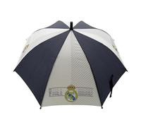 CYPBRANDS - Real Madrid- Paraguas, Sombrilla infantil, Diámetro 54 cm, Automático, Multicolor, Producto Oficial