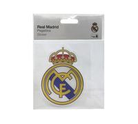 CYPBRANDS- Real Madrid, Pegatinas, Stickers, Escudo Real Madrid, Multicolor, Producto Oficial