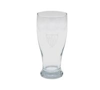 CYPBRANDS Sevilla FC, Vaso de Cerveza, Capacidad 565 ml, Vidrio, Transparente, Producto Oficial