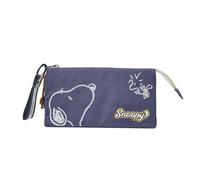CYPBRANDS-Snoopy, Estuche, Portatodo, Material Escolar, Producto Oficial