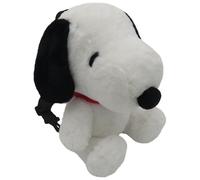 CyP Brands- Snoopy, Mochila, Bolso, Peluche, Mochila Peluche, Color Blanco, Producto Oficial
