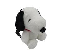 CyP Brands- Snoopy, Mochila, Bolso, Peluche, Mochila Peluche, Color Blanco, Producto Oficial