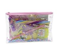 Snoopy- Set Portatodo Jumbo, Accesorios de papelería, Lápices, Estuche, Material escolar, Multicolor, Producto Oficial (CyP Brands)