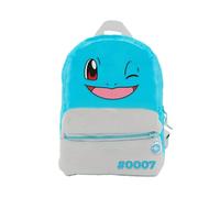 CYPBRANDS- Squirtle, Mochila, Peluche, Bolsos, Complementos, Color Azul, Producto Oficial